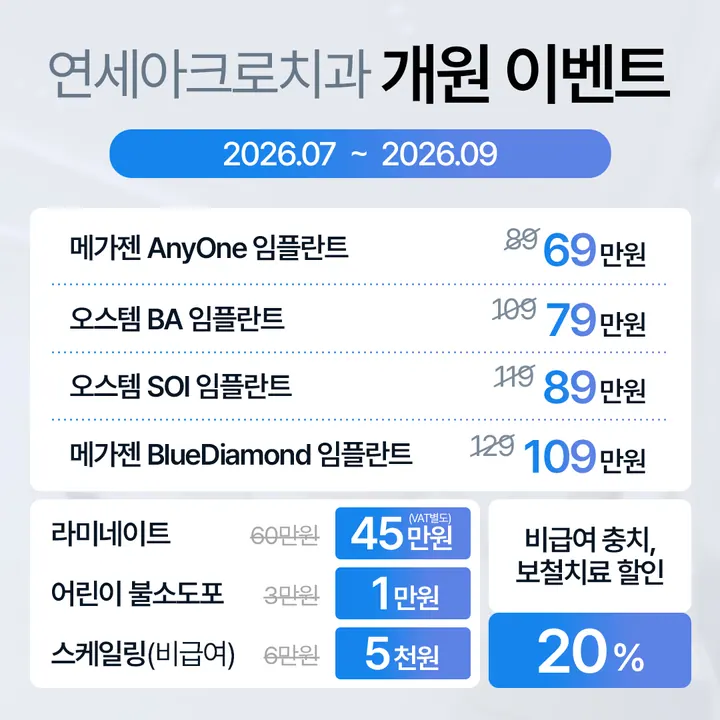 연세아크로치과의원 — 병원이 네이버 플레이스에 올린 사진